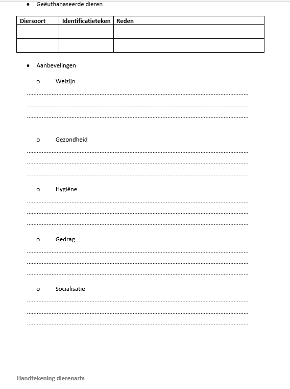 bezoekpapier